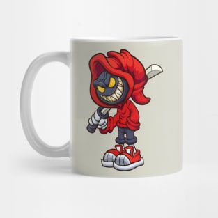 Evil hooded character Mug